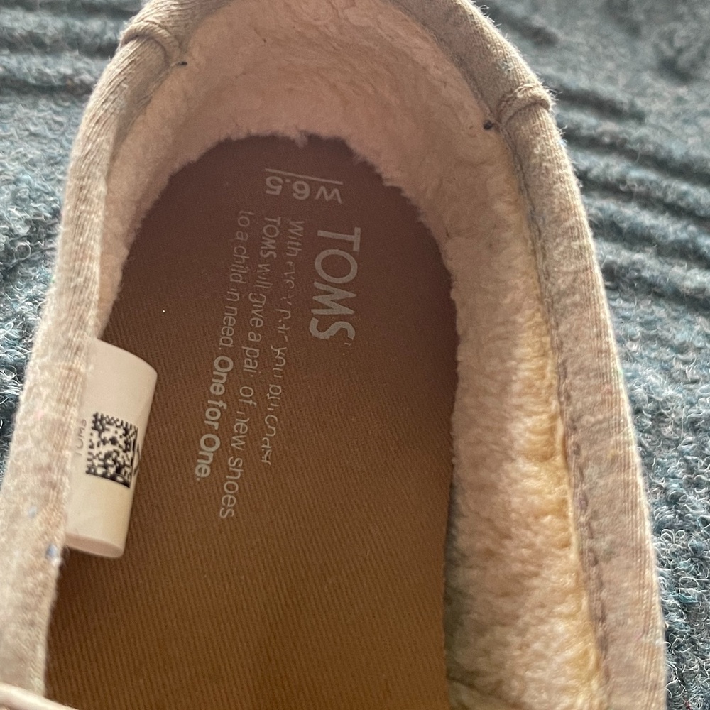 TOMS Embroidered Reindeer Seasonal Classic Alpargata - 6.5 - Picture 11 of 11